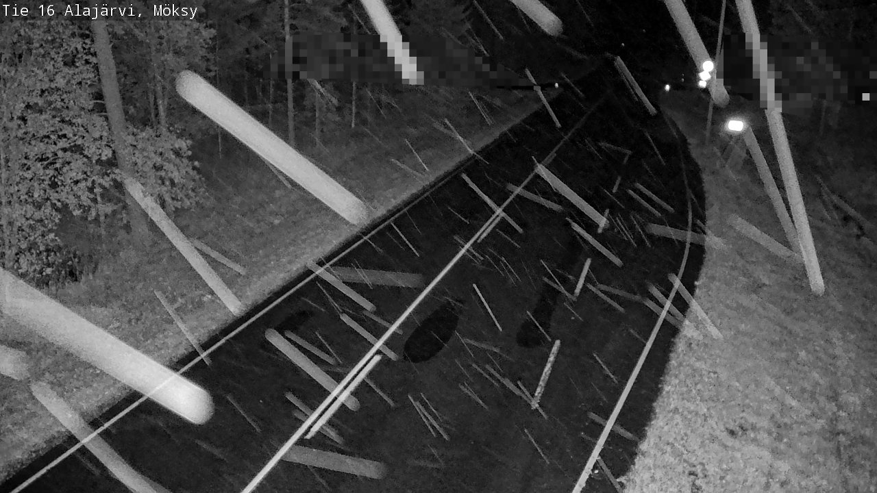 Weather Camera Image Road 16 Alajärvi, Möksy, Alajärvi, Etelä-Pohjanmaa