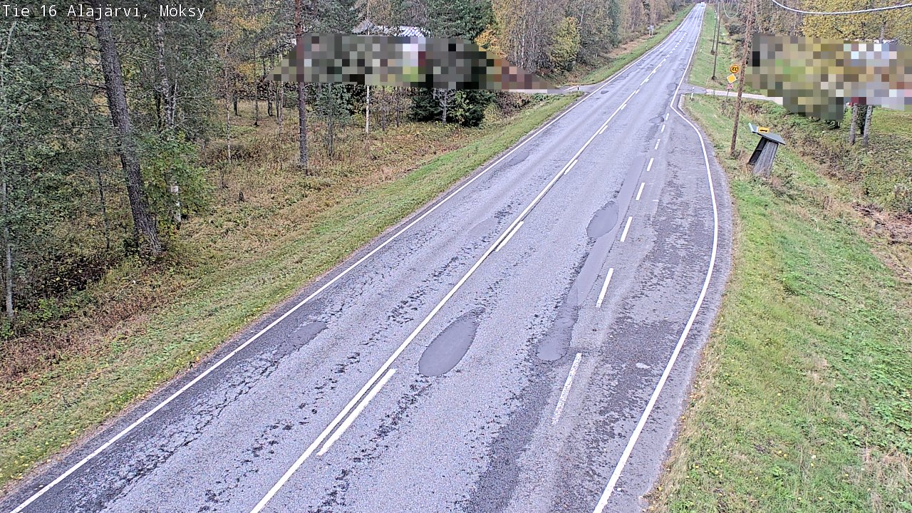 Kelikamerat Kuva Tie 16 Alajärvi, Möksy, Alajärvi, Etelä-Pohjanmaa