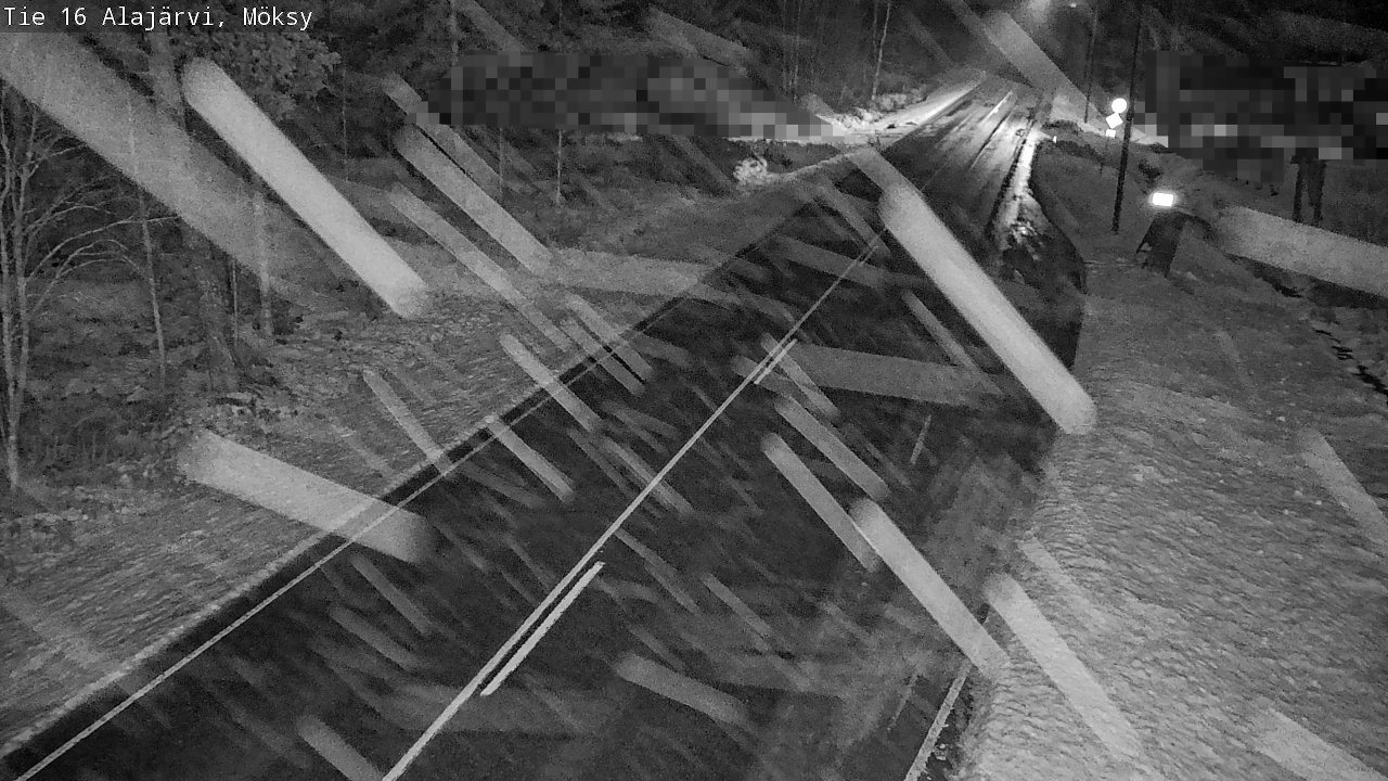 Weather Camera Image Road 16 Alajärvi, Möksy, Alajärvi, Etelä-Pohjanmaa