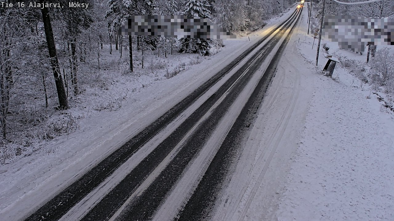 Kelikamerat Kuva Tie 16 Alajärvi, Möksy, Alajärvi, Etelä-Pohjanmaa