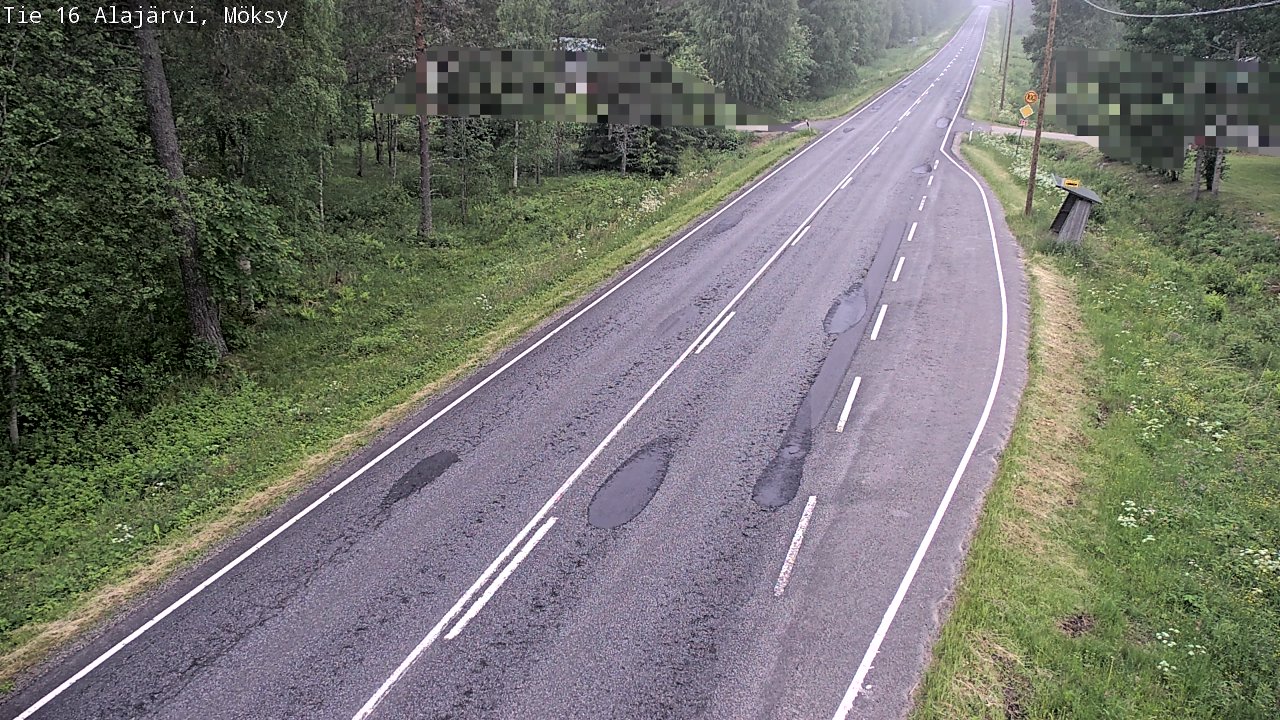 Kelikamerat Kuva Tie 16 Alajärvi, Möksy, Alajärvi, Etelä-Pohjanmaa