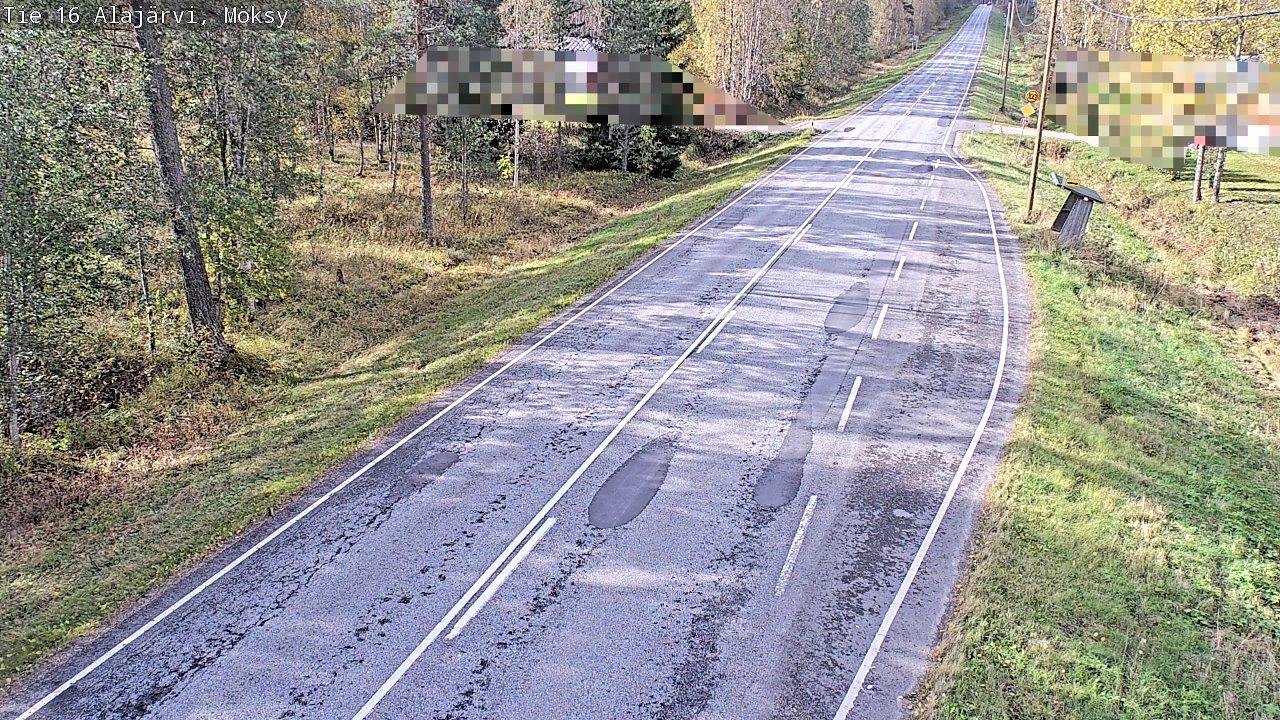 Kelikamerat Kuva Tie 16 Alajärvi, Möksy, Alajärvi, Etelä-Pohjanmaa