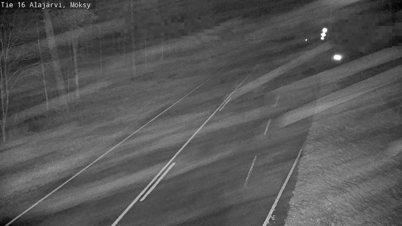Weather Camera Image Road 16 Alajärvi, Möksy, Alajärvi, Etelä-Pohjanmaa
