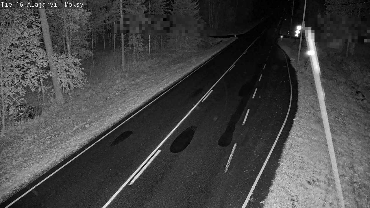 Weather Camera Image Road 16 Alajärvi, Möksy, Alajärvi, Etelä-Pohjanmaa