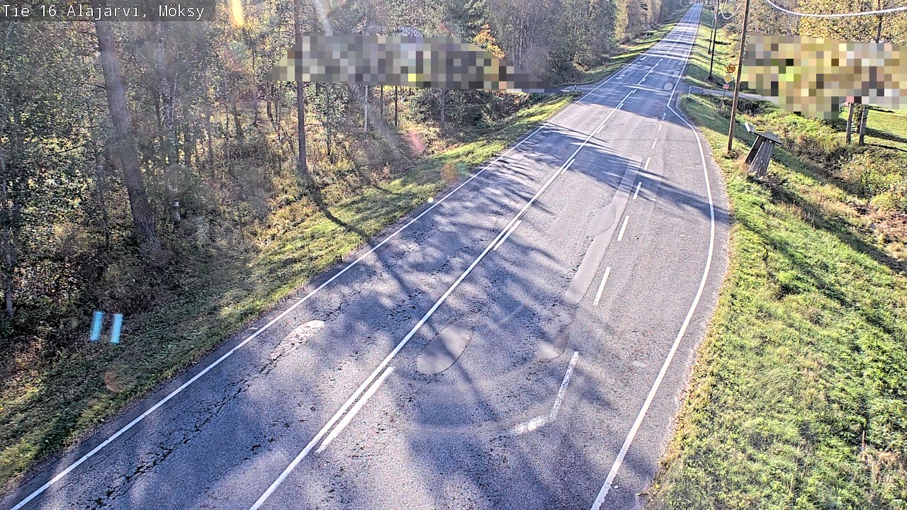 Kelikamerat Kuva Tie 16 Alajärvi, Möksy, Alajärvi, Etelä-Pohjanmaa