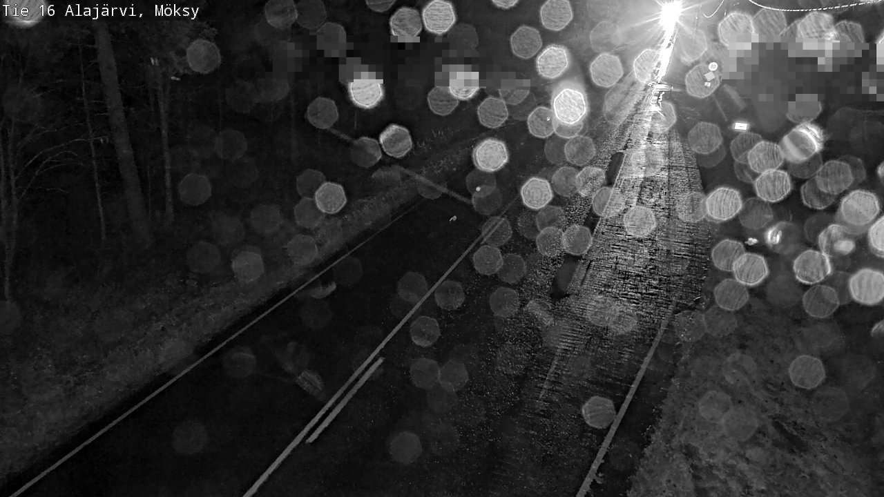 Weather Camera Image Väg 16 Alajärvi, Möksy, Alajärvi, Etelä-Pohjanmaa