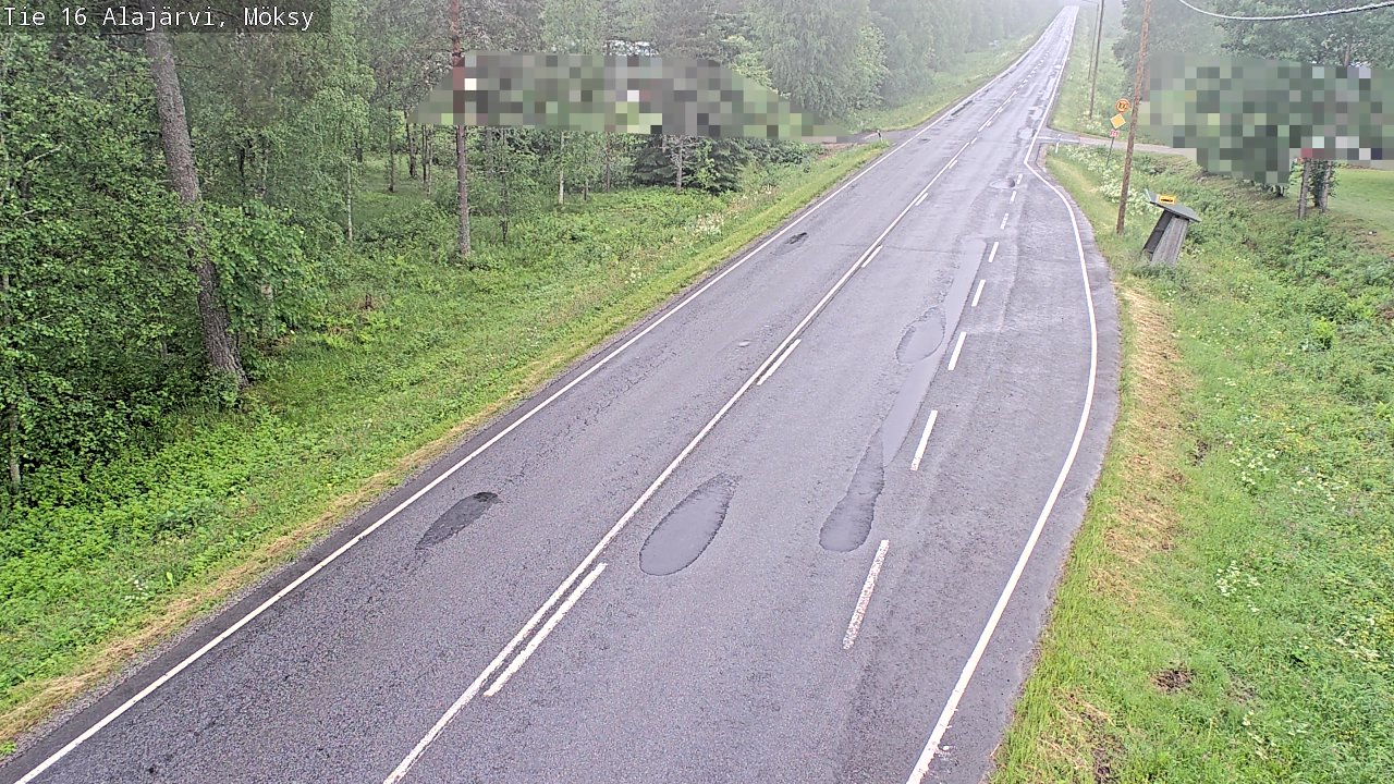 Kelikamerat Kuva Tie 16 Alajärvi, Möksy, Alajärvi, Etelä-Pohjanmaa