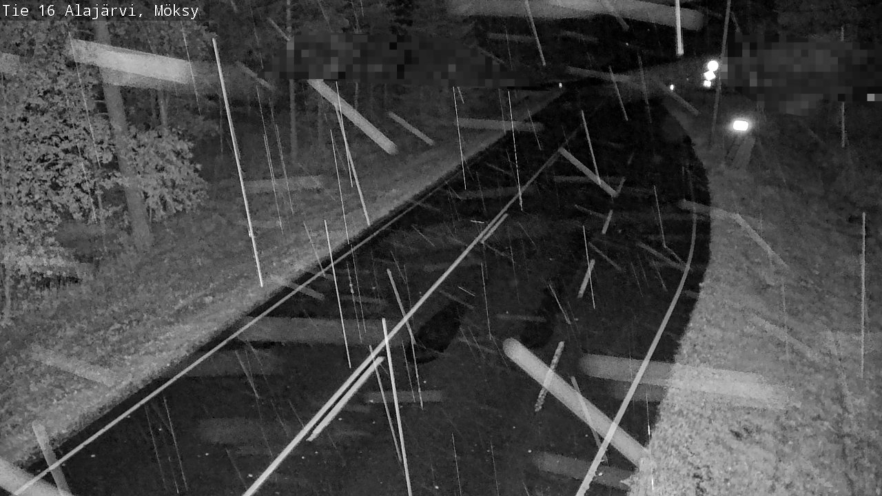 Weather Camera Image Road 16 Alajärvi, Möksy, Alajärvi, Etelä-Pohjanmaa