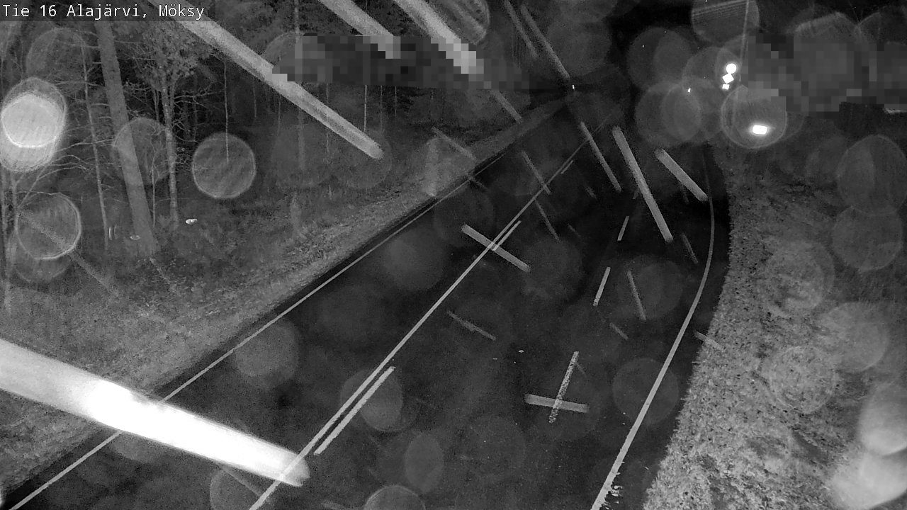 Weather Camera Image Väg 16 Alajärvi, Möksy, Alajärvi, Etelä-Pohjanmaa