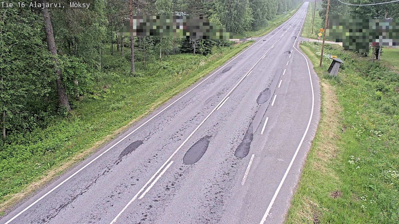 Kelikamerat Kuva Tie 16 Alajärvi, Möksy, Alajärvi, Etelä-Pohjanmaa