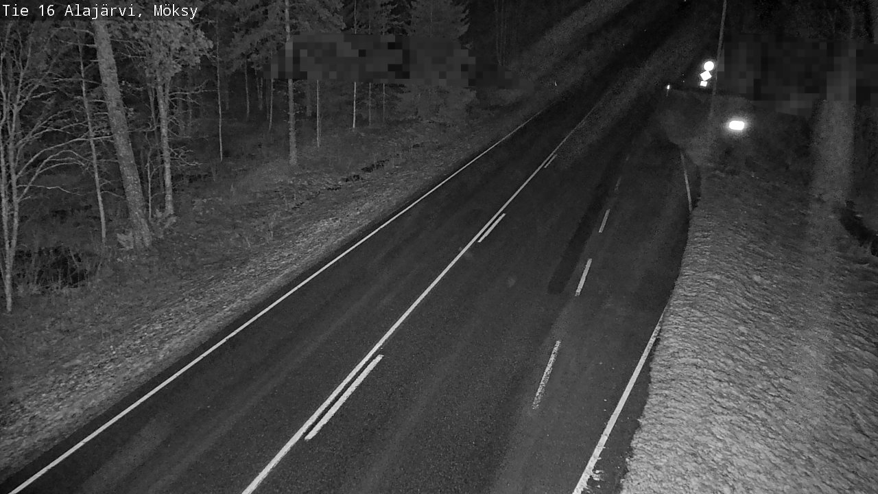 Weather Camera Image Road 16 Alajärvi, Möksy, Alajärvi, Etelä-Pohjanmaa