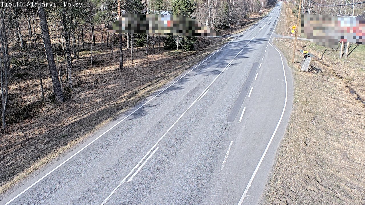 Kelikamerat Kuva Tie 16 Alajärvi, Möksy, Alajärvi, Etelä-Pohjanmaa