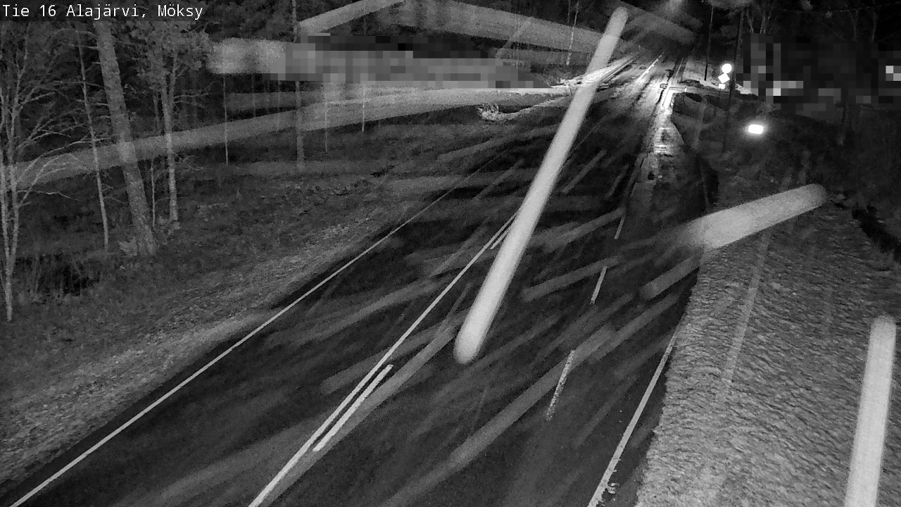 Weather Camera Image Road 16 Alajärvi, Möksy, Alajärvi, Etelä-Pohjanmaa