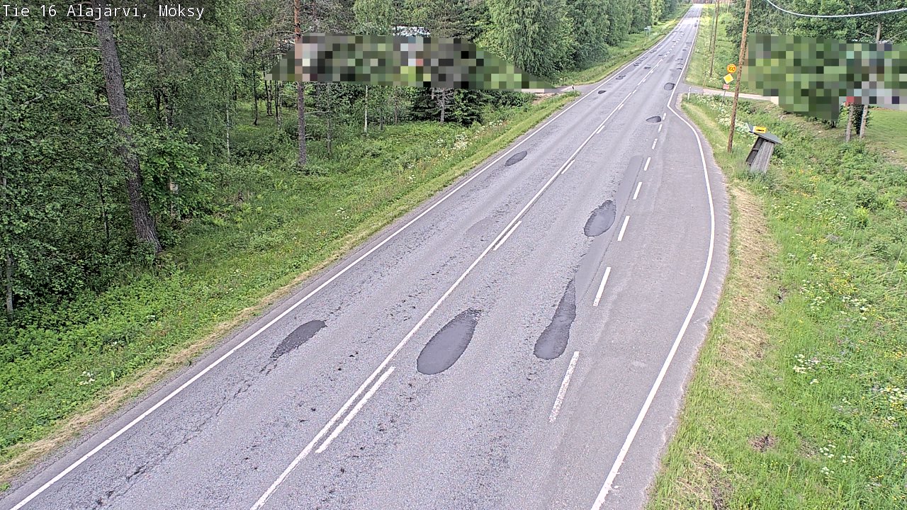 Kelikamerat Kuva Tie 16 Alajärvi, Möksy, Alajärvi, Etelä-Pohjanmaa