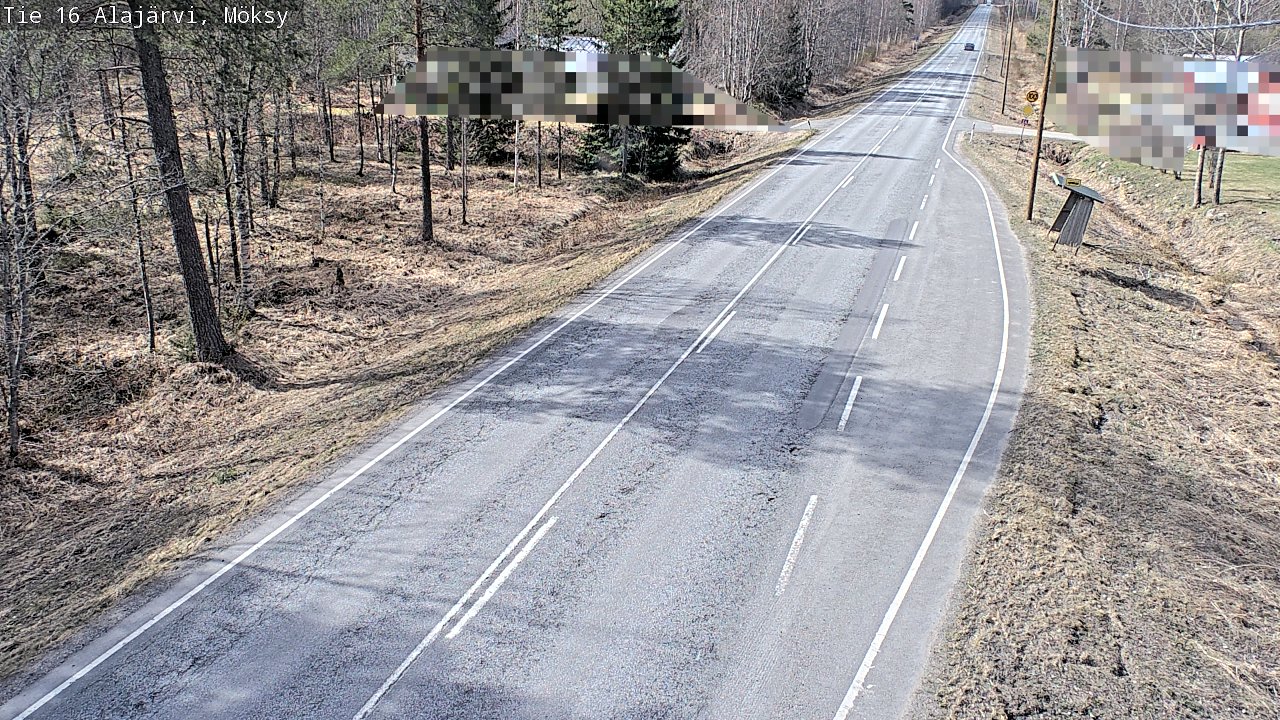 Kelikamerat Kuva Tie 16 Alajärvi, Möksy, Alajärvi, Etelä-Pohjanmaa