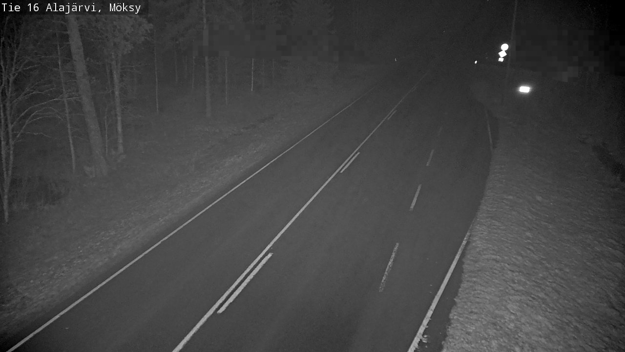 Weather Camera Image Road 16 Alajärvi, Möksy, Alajärvi, Etelä-Pohjanmaa