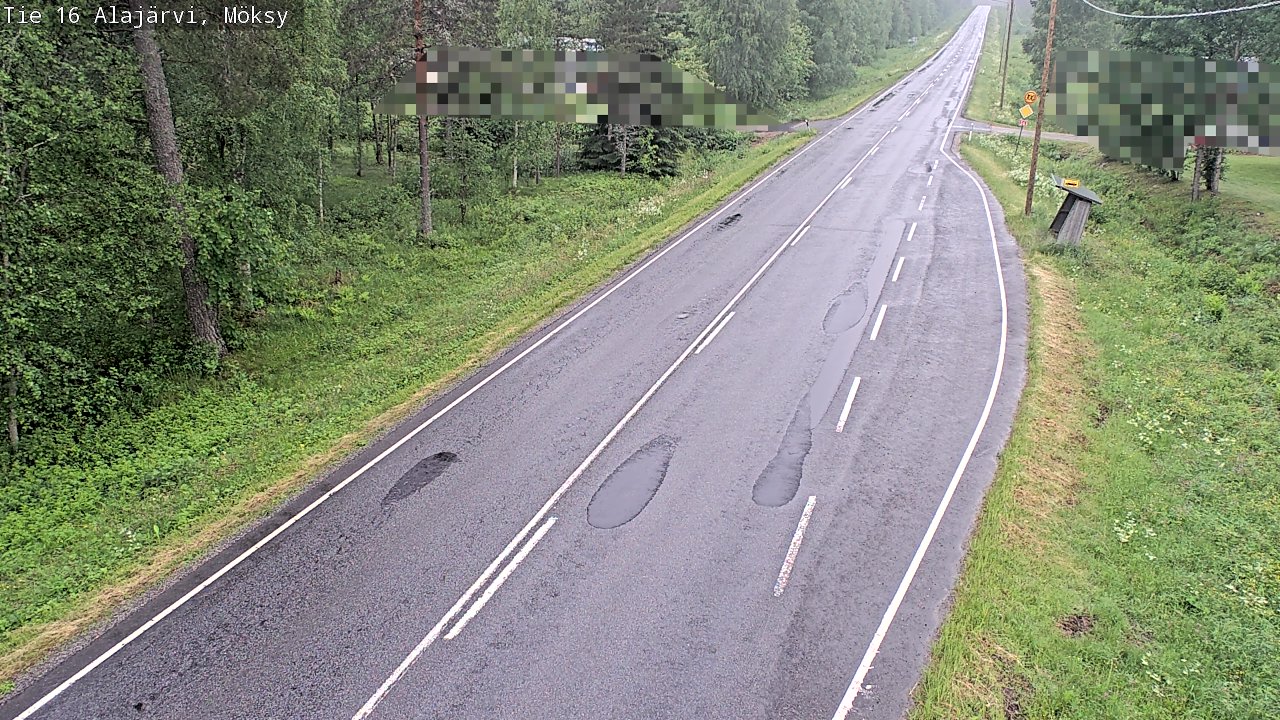 Kelikamerat Kuva Tie 16 Alajärvi, Möksy, Alajärvi, Etelä-Pohjanmaa