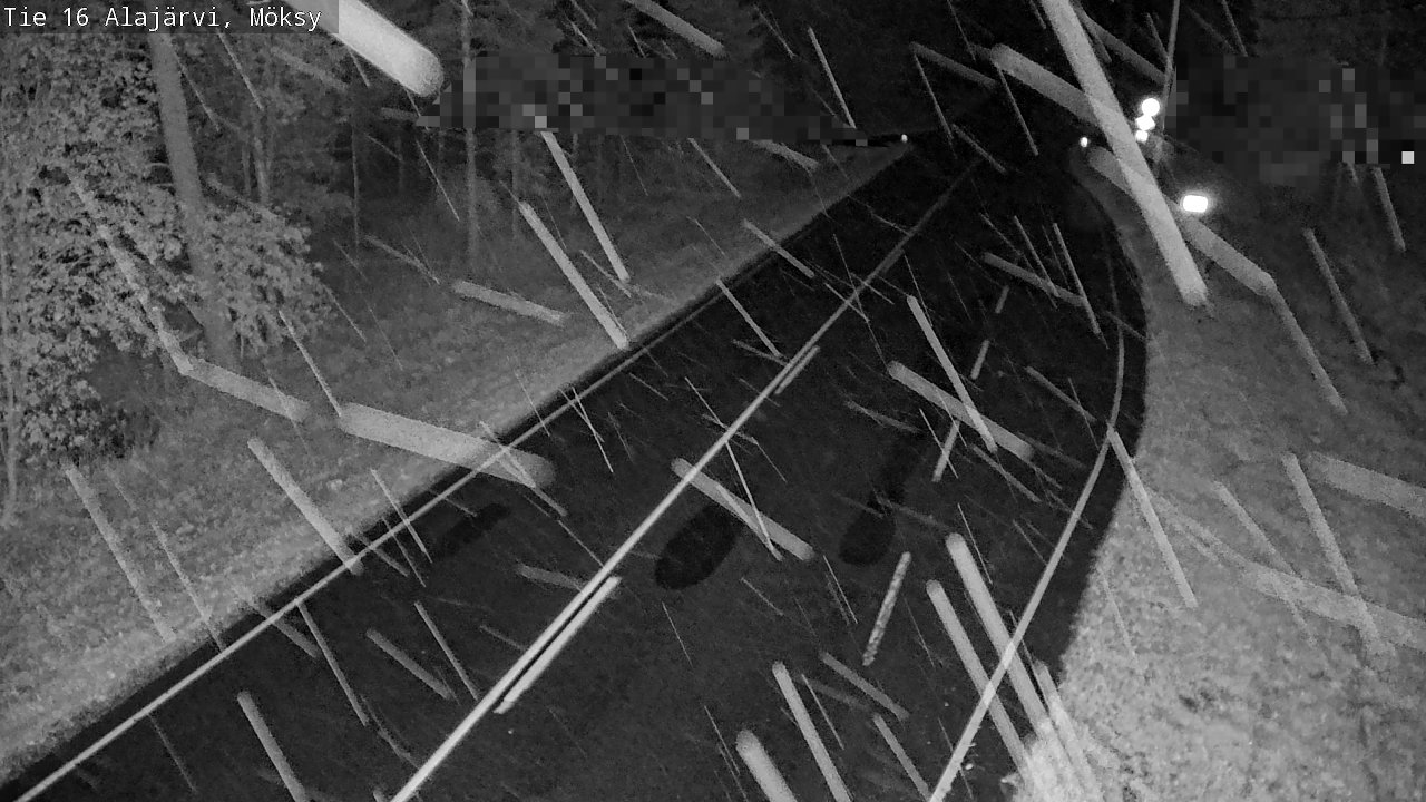Weather Camera Image Road 16 Alajärvi, Möksy, Alajärvi, Etelä-Pohjanmaa