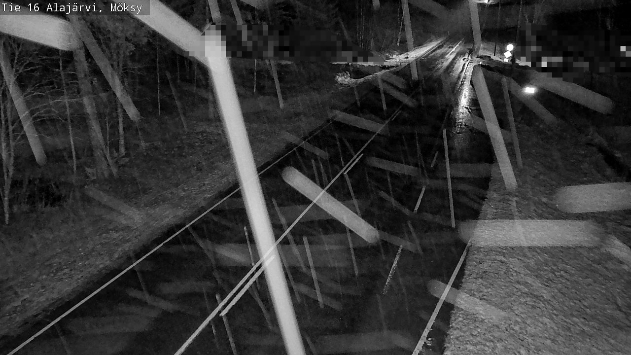 Weather Camera Image Road 16 Alajärvi, Möksy, Alajärvi, Etelä-Pohjanmaa