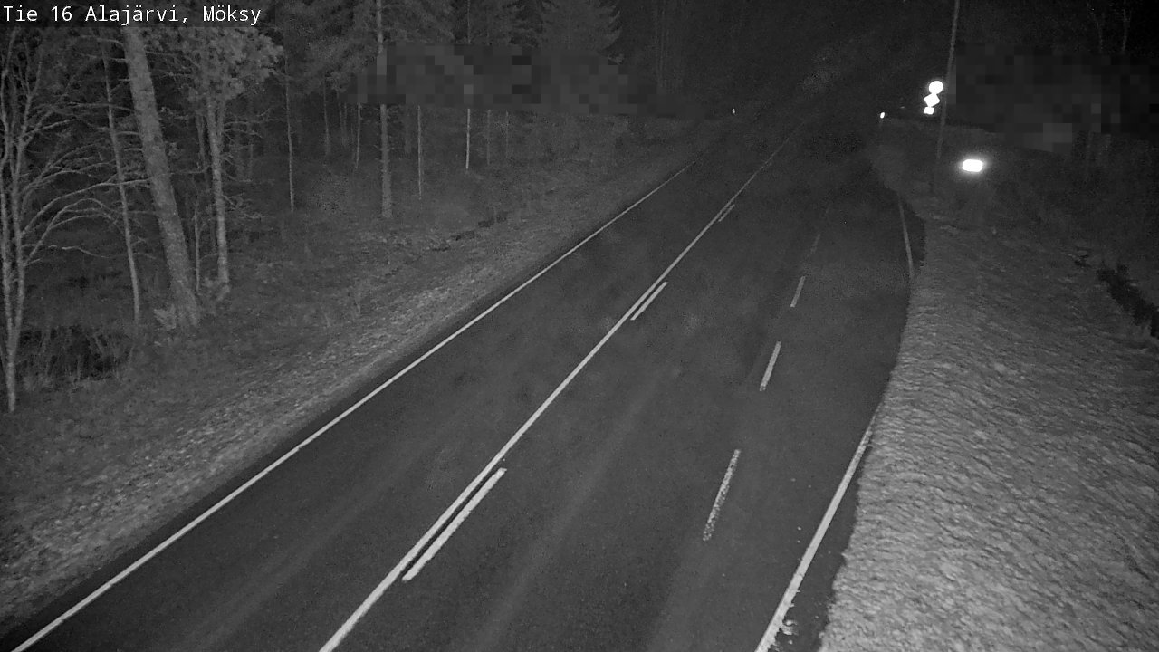 Weather Camera Image Road 16 Alajärvi, Möksy, Alajärvi, Etelä-Pohjanmaa