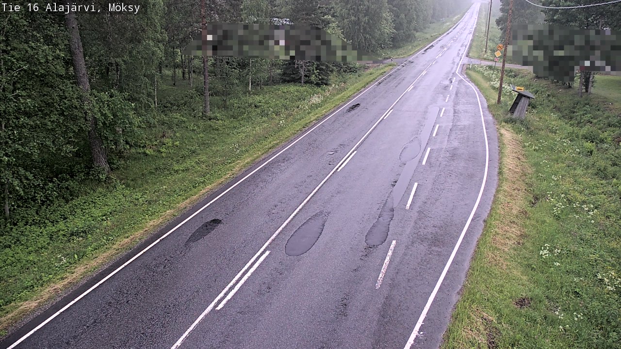 Kelikamerat Kuva Tie 16 Alajärvi, Möksy, Alajärvi, Etelä-Pohjanmaa