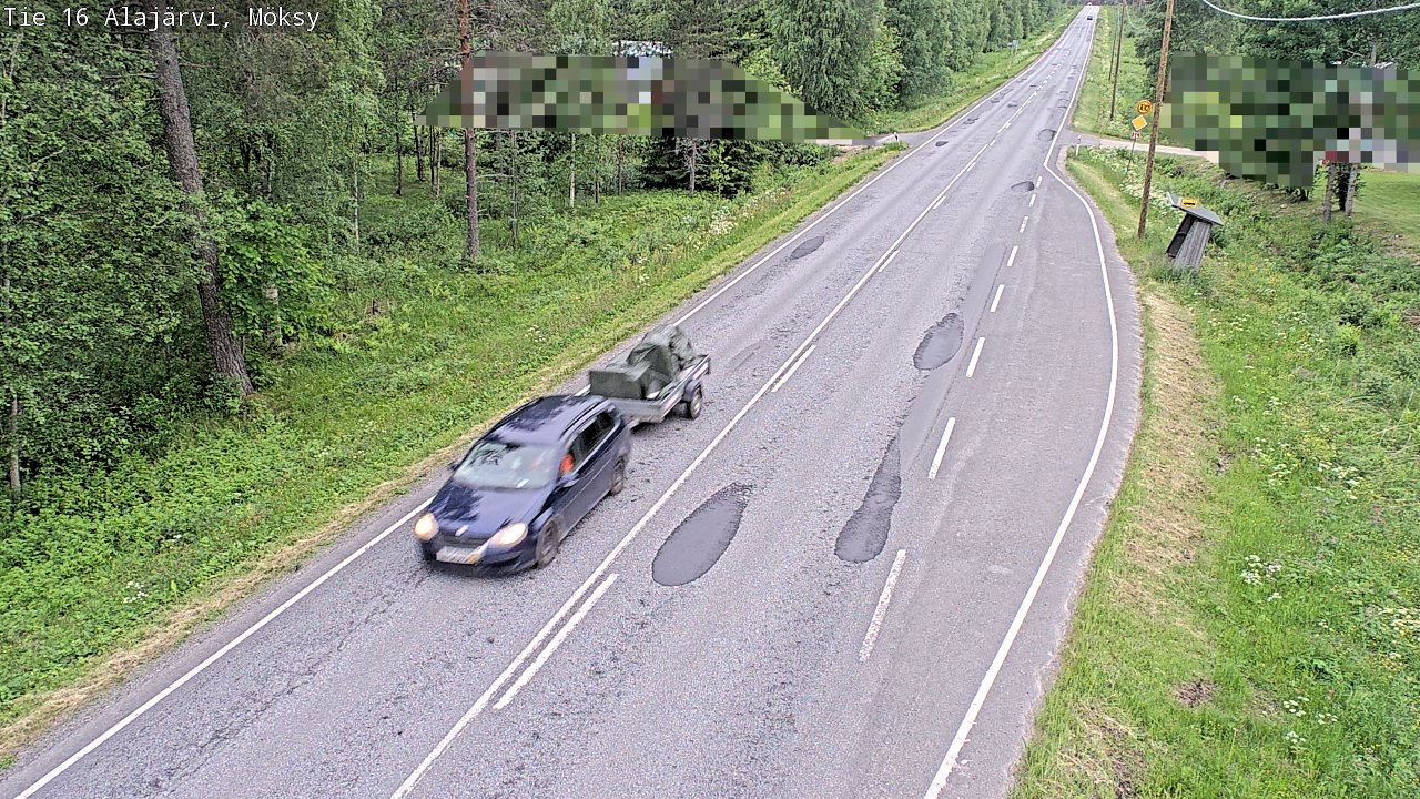 Kelikamerat Kuva Tie 16 Alajärvi, Möksy, Alajärvi, Etelä-Pohjanmaa