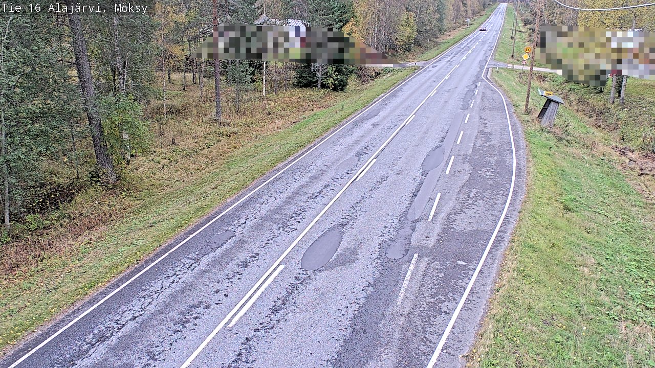 Kelikamerat Kuva Tie 16 Alajärvi, Möksy, Alajärvi, Etelä-Pohjanmaa