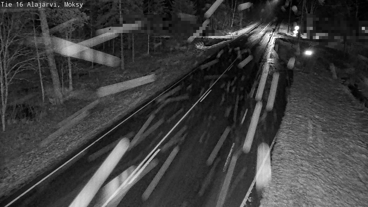 Weather Camera Image Road 16 Alajärvi, Möksy, Alajärvi, Etelä-Pohjanmaa