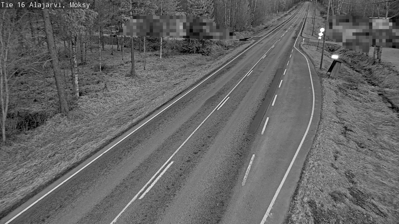 Weather Camera Image Väg 16 Alajärvi, Möksy, Alajärvi, Etelä-Pohjanmaa