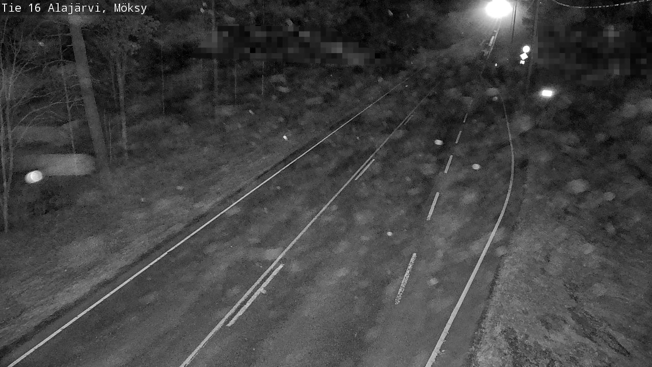 Weather Camera Image Väg 16 Alajärvi, Möksy, Alajärvi, Etelä-Pohjanmaa