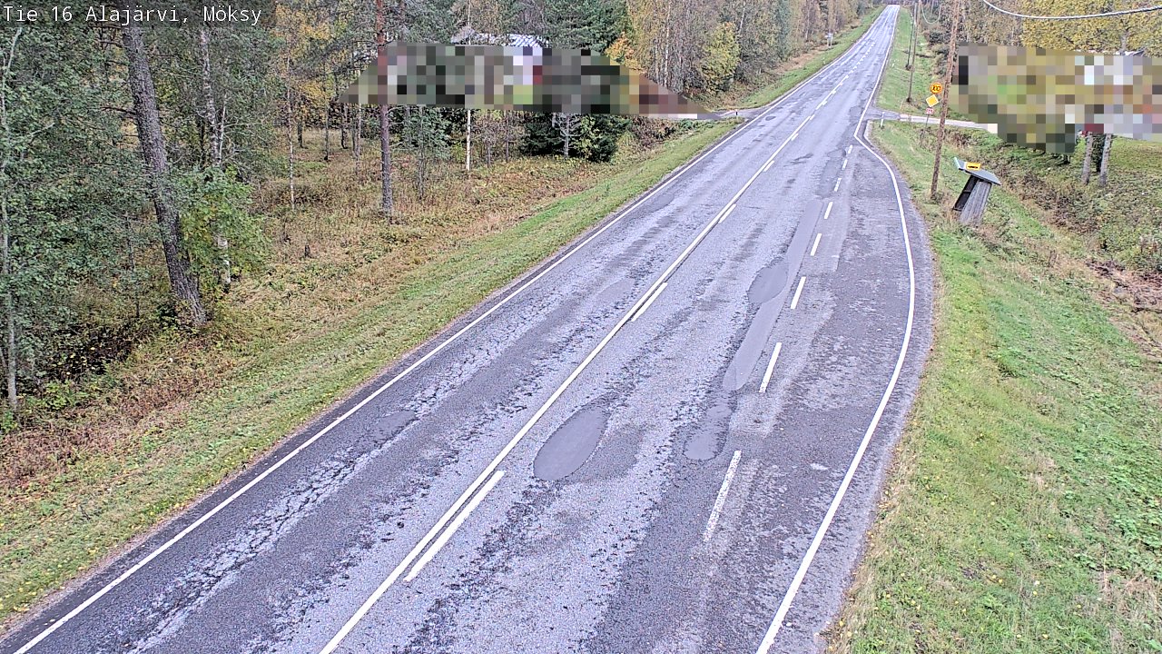 Kelikamerat Kuva Tie 16 Alajärvi, Möksy, Alajärvi, Etelä-Pohjanmaa