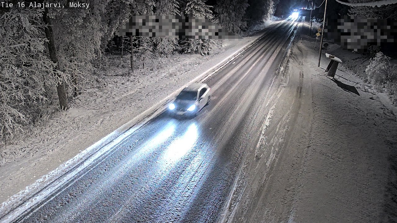 Kelikamerat Kuva Tie 16 Alajärvi, Möksy, Alajärvi, Etelä-Pohjanmaa
