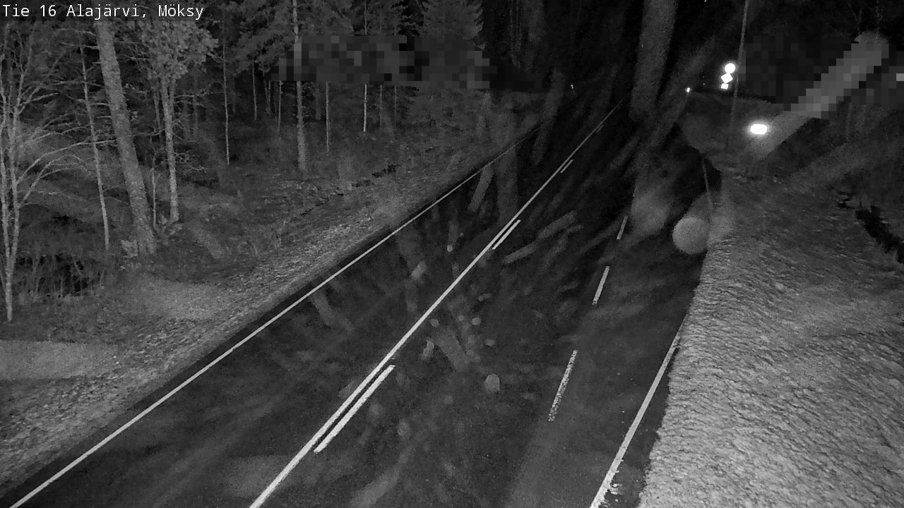 Weather Camera Image Road 16 Alajärvi, Möksy, Alajärvi, Etelä-Pohjanmaa