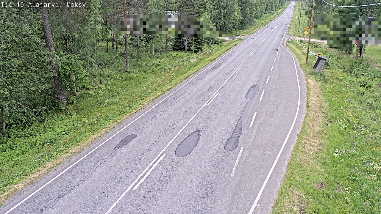 Kelikamerat Kuva Tie 16 Alajärvi, Möksy, Alajärvi, Etelä-Pohjanmaa