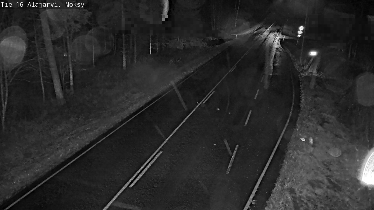 Weather Camera Image Väg 16 Alajärvi, Möksy, Alajärvi, Etelä-Pohjanmaa