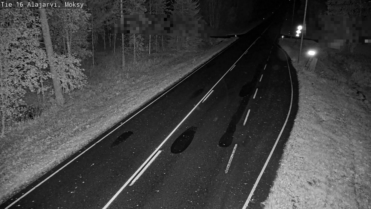 Weather Camera Image Road 16 Alajärvi, Möksy, Alajärvi, Etelä-Pohjanmaa
