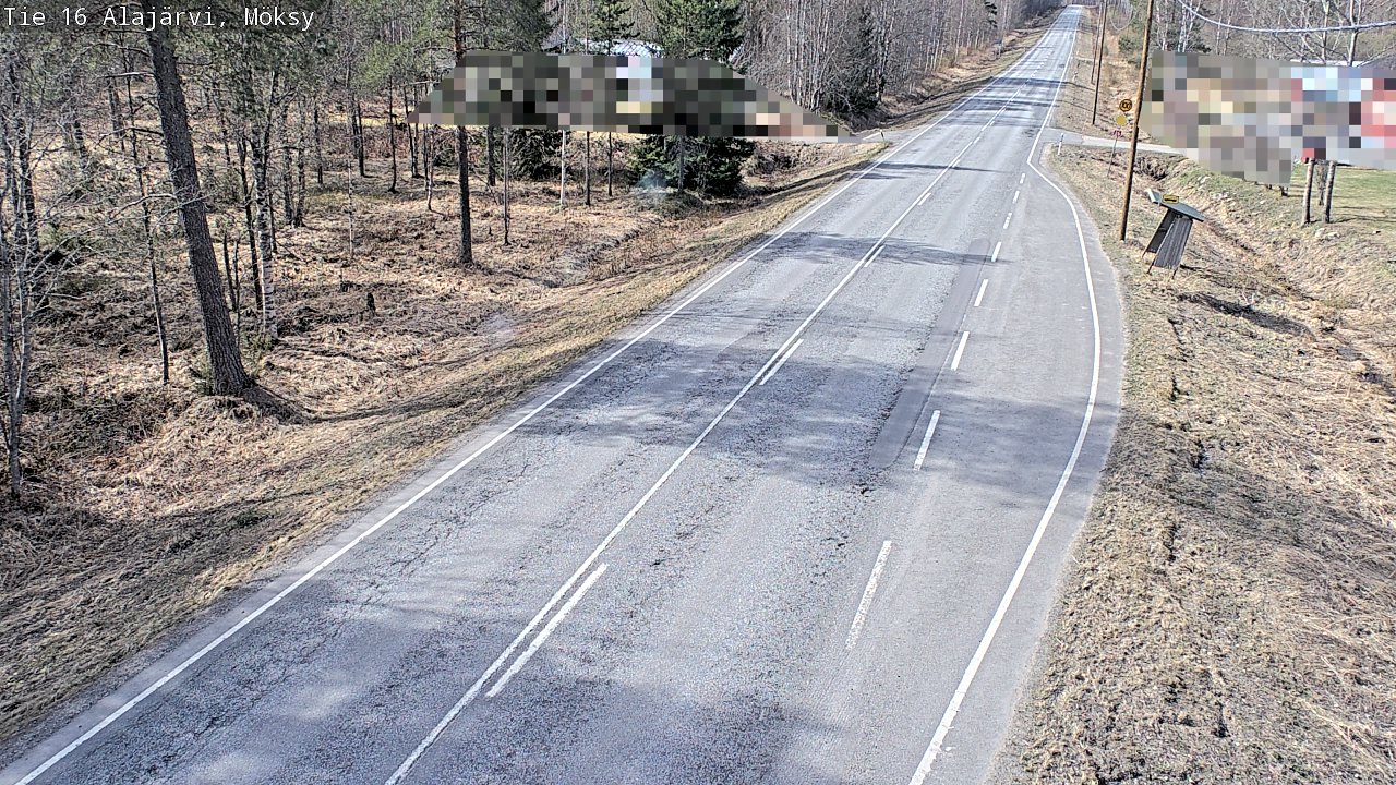 Kelikamerat Kuva Tie 16 Alajärvi, Möksy, Alajärvi, Etelä-Pohjanmaa