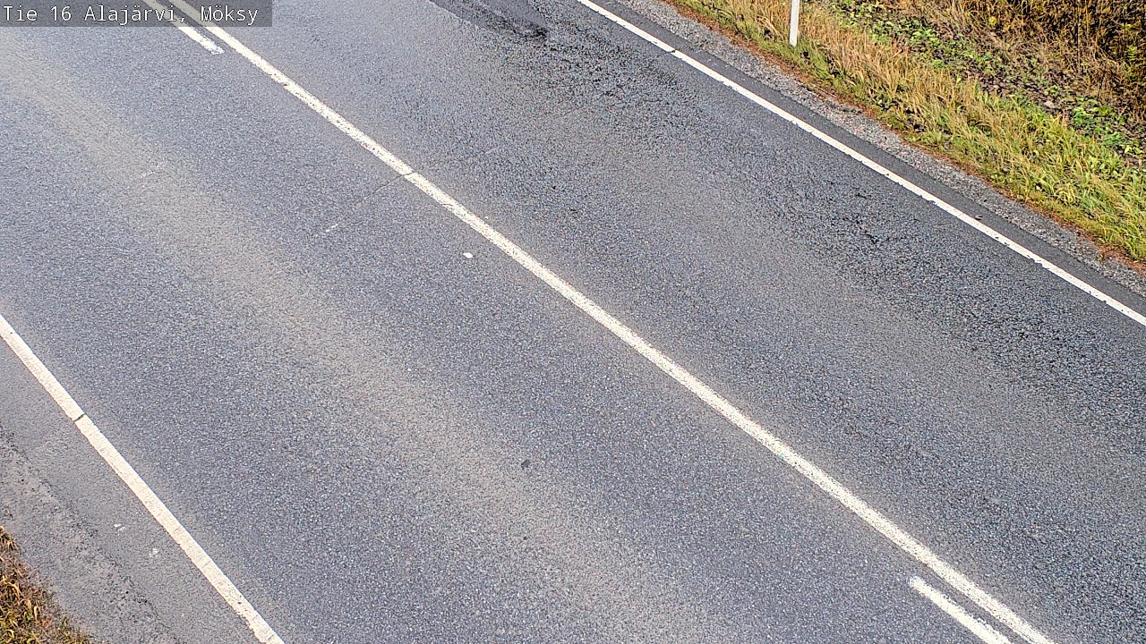 Weather Camera Image Väg 16 Alajärvi, Möksy, Alajärvi, Etelä-Pohjanmaa