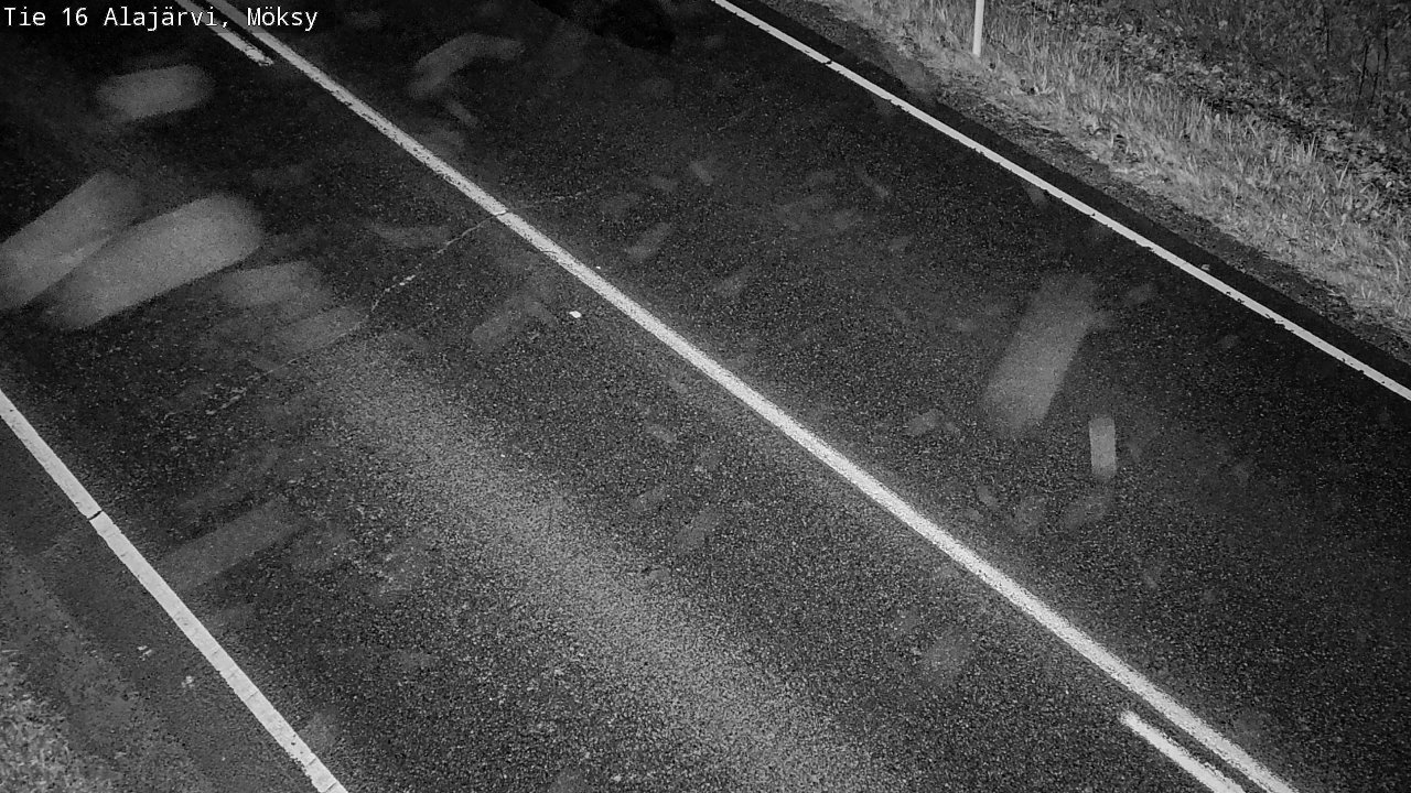 Weather Camera Image Road 16 Alajärvi, Möksy, Alajärvi, Etelä-Pohjanmaa