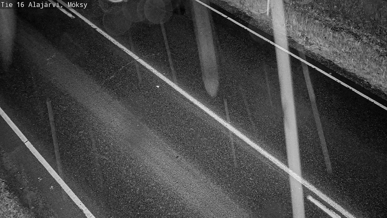 Weather Camera Image Väg 16 Alajärvi, Möksy, Alajärvi, Etelä-Pohjanmaa