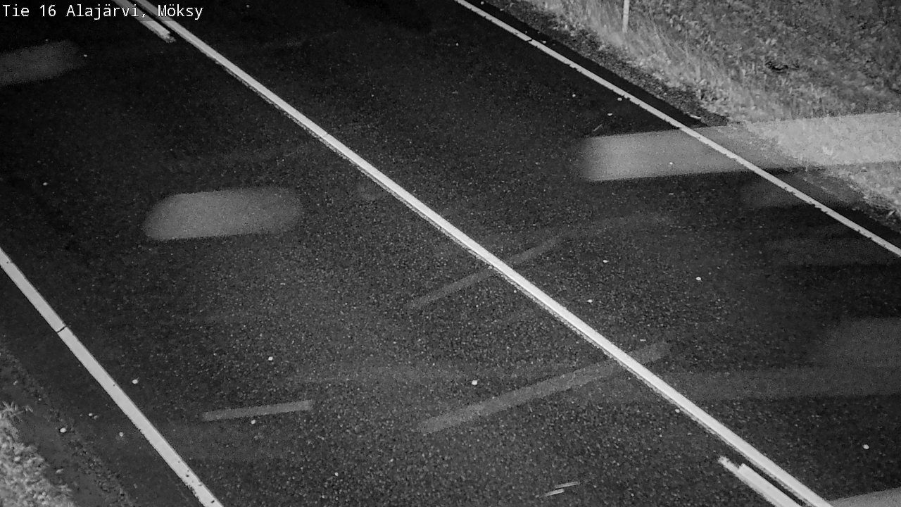 Weather Camera Image Road 16 Alajärvi, Möksy, Alajärvi, Etelä-Pohjanmaa