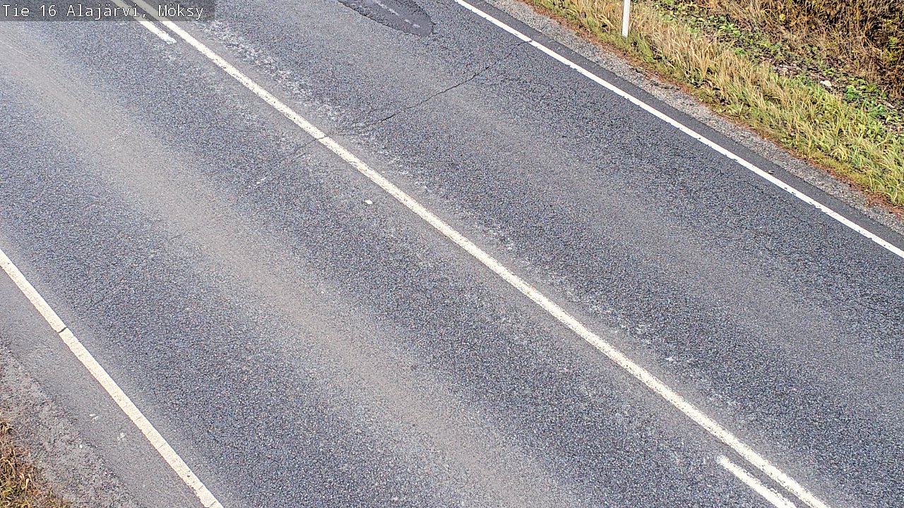 Weather Camera Image Väg 16 Alajärvi, Möksy, Alajärvi, Etelä-Pohjanmaa