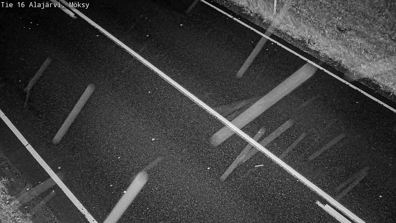 Weather Camera Image Road 16 Alajärvi, Möksy, Alajärvi, Etelä-Pohjanmaa