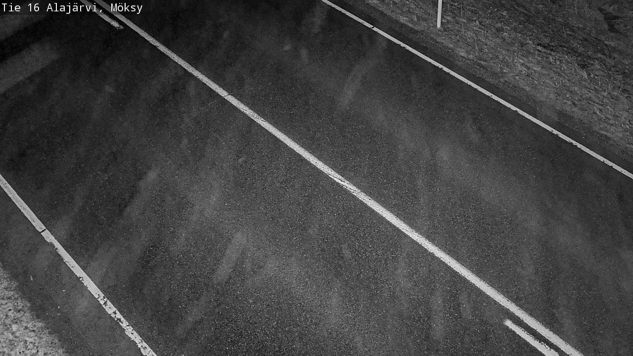 Weather Camera Image Road 16 Alajärvi, Möksy, Alajärvi, Etelä-Pohjanmaa