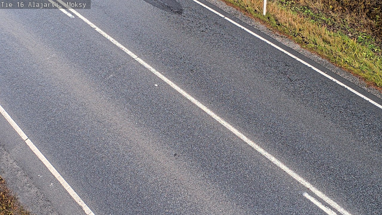 Weather Camera Image Väg 16 Alajärvi, Möksy, Alajärvi, Etelä-Pohjanmaa
