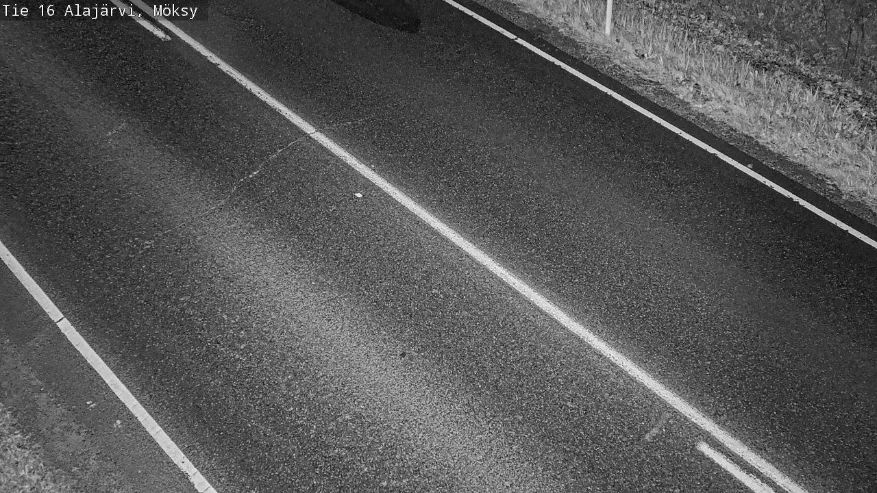 Weather Camera Image Väg 16 Alajärvi, Möksy, Alajärvi, Etelä-Pohjanmaa