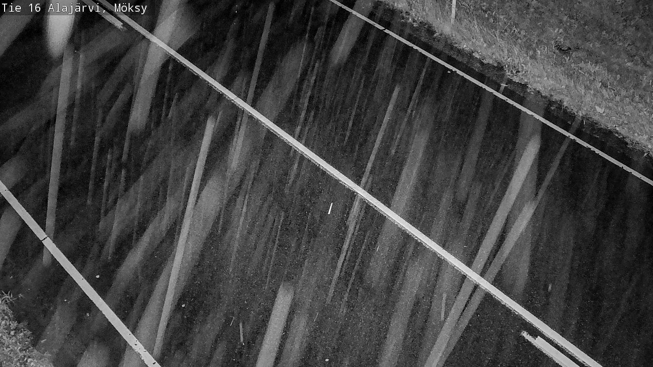 Weather Camera Image Road 16 Alajärvi, Möksy, Alajärvi, Etelä-Pohjanmaa