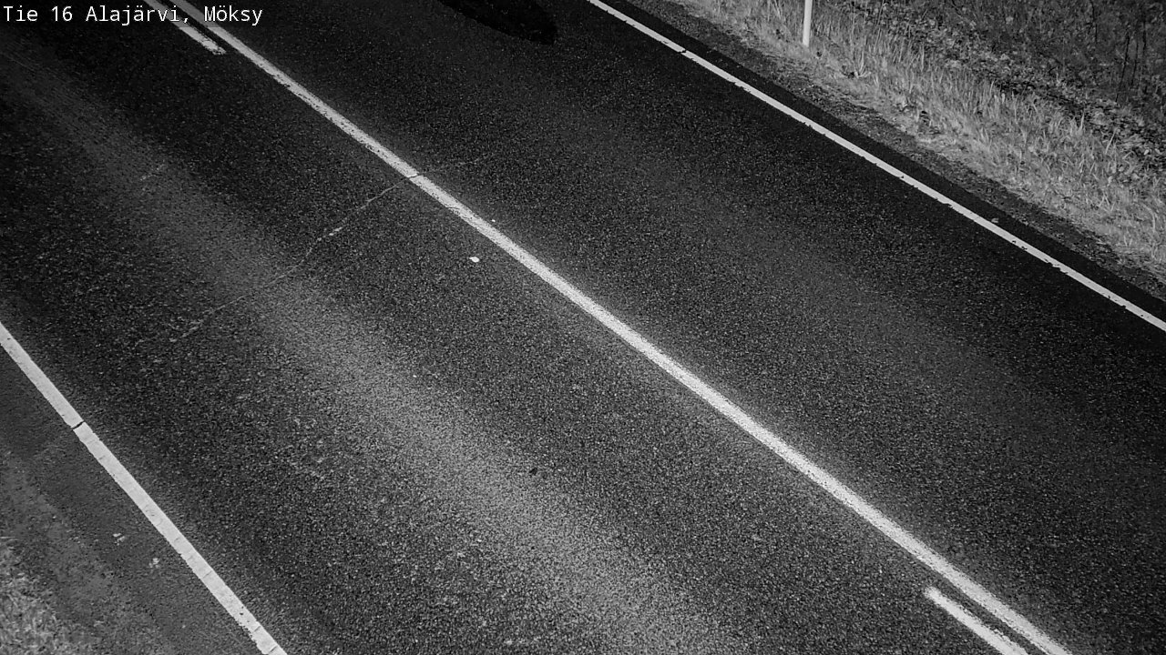 Weather Camera Image Road 16 Alajärvi, Möksy, Alajärvi, Etelä-Pohjanmaa