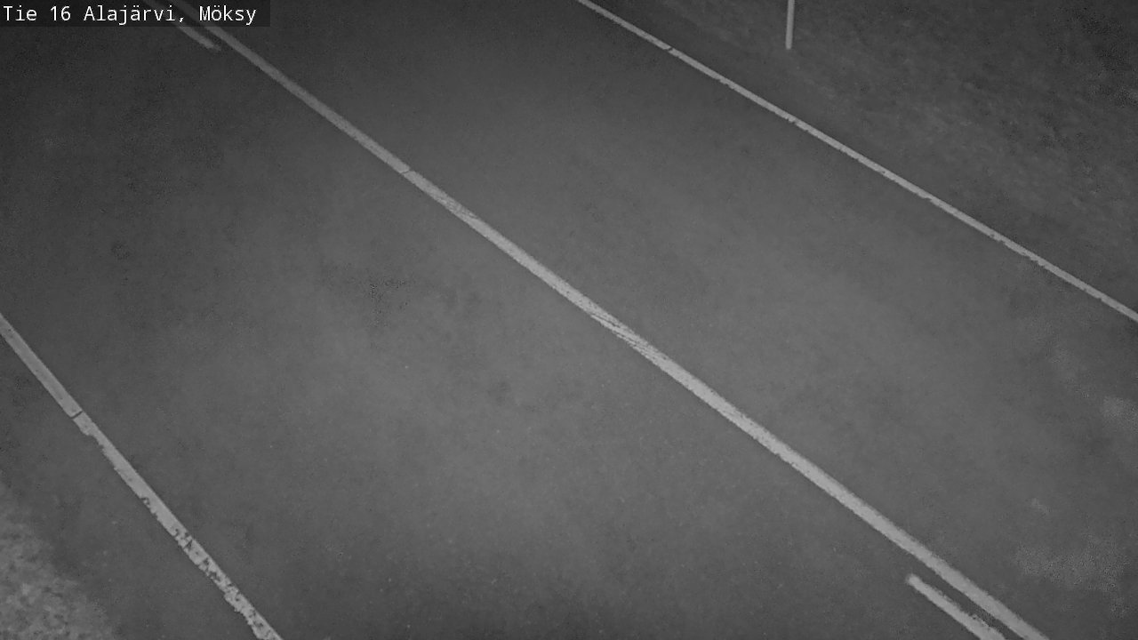 Weather Camera Image Road 16 Alajärvi, Möksy, Alajärvi, Etelä-Pohjanmaa