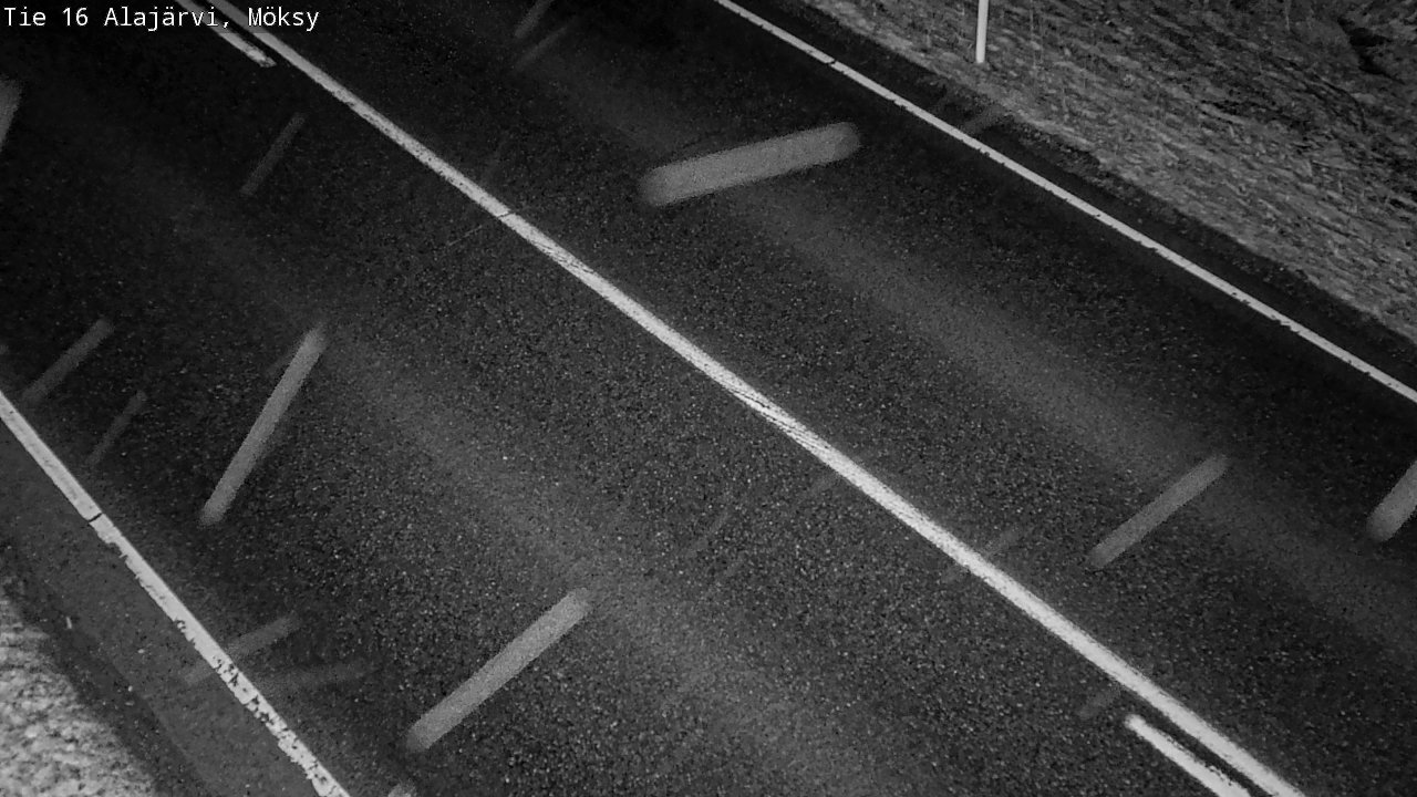 Weather Camera Image Road 16 Alajärvi, Möksy, Alajärvi, Etelä-Pohjanmaa